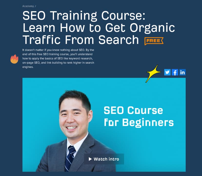 SEO course